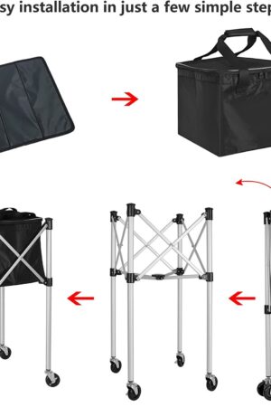 Ball Tote The Ultimate Replacement Bag for Tennis and Pickleball Pro Teaching Carts and Ball Hoppers