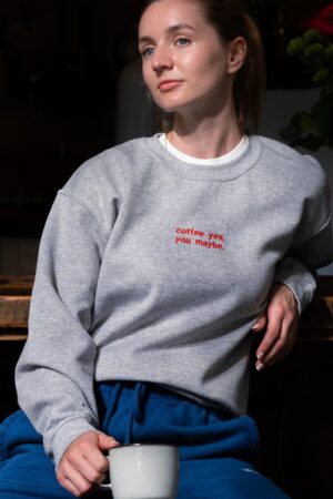 Personalized Embroidered Sweatshirt Create Your Own Cozy, Custom Jumper