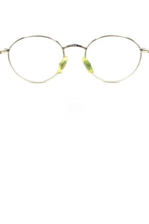 Gucci Vintage GG 2609 002 Gold Round Eyeglasses Frames 49-19 135 Italy Designer