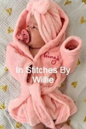 Personalized Baby Robe The Perfect Custom Gift for Newborns