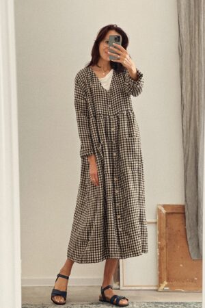 Breezy Linen Oversized Dress Elevate Your Style with Comfort and Elegance