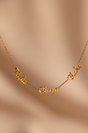 Dainty Name Necklace Personalized Family Keepsake for Cherished Memories