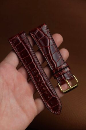 Genuine Alligator Watch Strap Elevate Your Timepiece with Luxury and Style