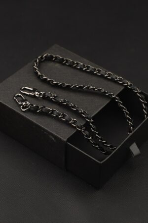 Genuine Swift Leather Chain Strap Customize Length & Color for Your Leather Bag