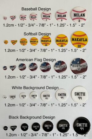 Personalized Bat Knob Decals Elevate Your Batting Game with Custom Style