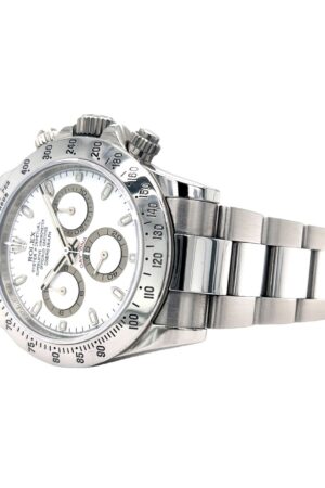 Rolex Daytona The Pinnacle of Precision and Style - 116520 White Dial Chronograph