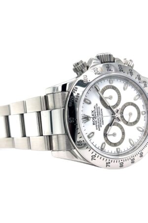 Rolex Daytona The Pinnacle of Precision and Style - 116520 White Dial Chronograph