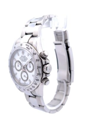 Rolex Daytona The Pinnacle of Precision and Style - 116520 White Dial Chronograph