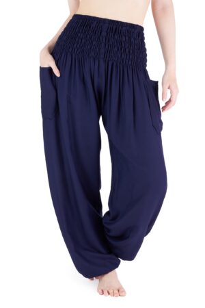 Flowy Boho Harem Pants Embrace Bohemian Chic for Yoga, Relaxation, and Style