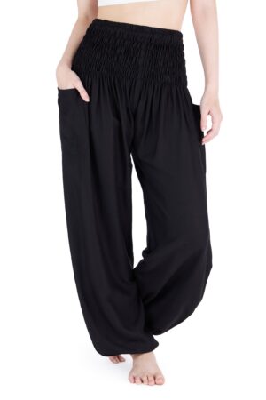 Flowy Boho Harem Pants Embrace Bohemian Chic for Yoga, Relaxation, and Style