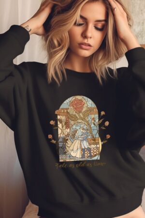 Timeless Tale Vintage Beauty and the Beast Sweatshirt for Disney Princesses