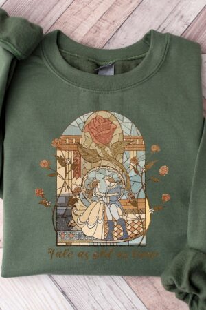 Timeless Tale Vintage Beauty and the Beast Sweatshirt for Disney Princesses