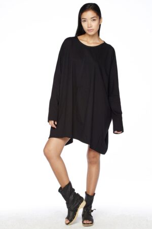 NO.62 Women's Scoop Neck Long Sleeve Tunic Top Elevate Your Style with Comfort and Versatility