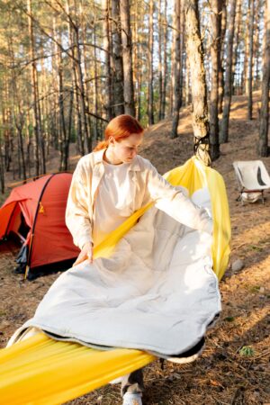 Organic Hemp Sleeping Bag Sustainable Comfort for Restful Nights