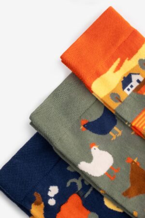 Harvest Hues Vibrant Socks for Every Occasion | Perfect Gift for Him or Her