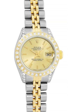 Timeless Allure Rolex Lady Datejust - A Symphony of Two-Tones and Diamond Radiance