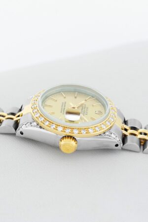 Timeless Allure Rolex Lady Datejust - A Symphony of Two-Tones and Diamond Radiance