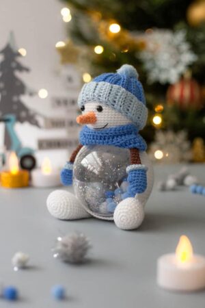 Amigurumi Christmas Snowman Crochet a Festive Holiday Decoration