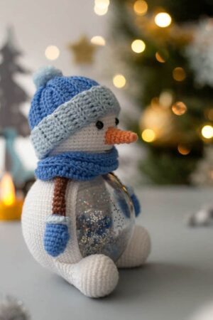 Amigurumi Christmas Snowman Crochet a Festive Holiday Decoration