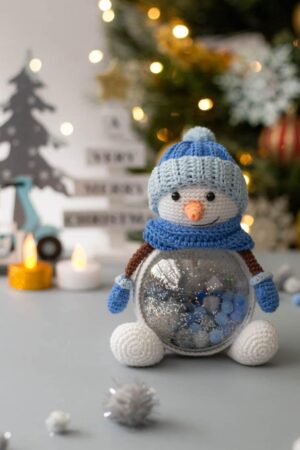 Amigurumi Christmas Snowman Crochet a Festive Holiday Decoration