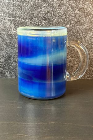 Enchanting Color-Shifting Glass Mug A Kaleidoscope of Hues for Your Morning Brew