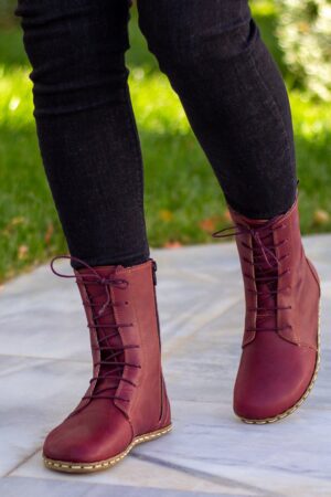 Grounding Copper Rivet The Barefoot Women's Boot for Earthing and Style