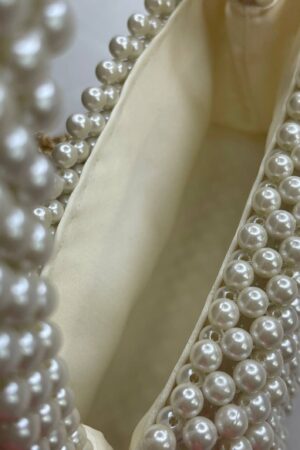 Exquisite Beaded Pearl Handbag A Timeless Classic for Brides and Special Occasions