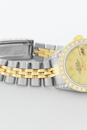 Timeless Allure Rolex Lady Datejust - A Symphony of Two-Tones and Diamond Radiance