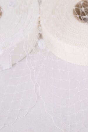 Black Birdcage Veil with Bow A Timeless Bridal Accessory