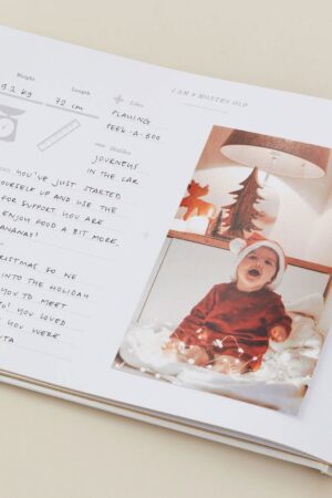 Timeless Keepsake My Baby Journal ? Blush with Gold Foil, A Cherished Memory for New Parents