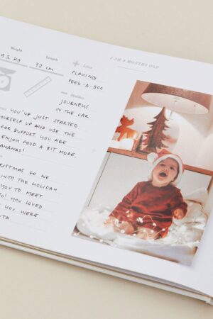 Enchanting Rainbow Baby Memory Book A Timeless Keepsake for Precious Moments