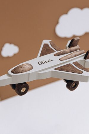 Personalized Wooden Toy Helicopter A Sensory Adventure for Little Explorers