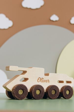 Personalized Wooden Toy Helicopter A Sensory Adventure for Little Explorers