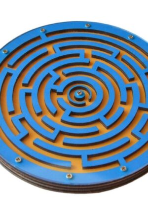 Double-Sided Wooden Labyrinth A Maze-ing Adventure for Kids