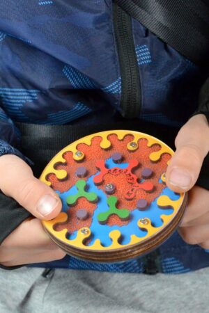 Double-Sided Wooden Labyrinth A Maze-ing Adventure for Kids