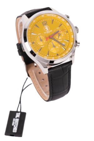 Chronograph Sapphire Bassy Precision and Style in Vibrant Yellow