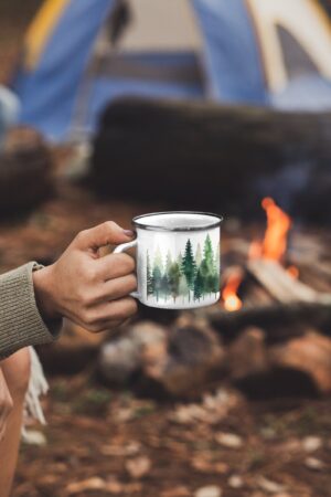 Unbreakable Enamel Camping Coffee Mug Your Indestructible Outdoor Companion