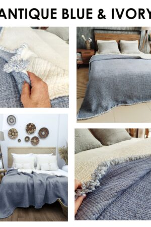 Organic Muslin Quilt Blanket Soft, Breathable, and Eco-Friendly Comfort for All Seasons