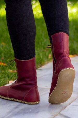 Grounding Copper Rivet The Barefoot Women's Boot for Earthing and Style