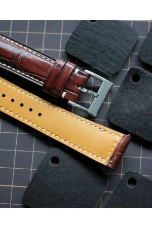 Genuine Alligator Watch Strap Elevate Your Timepiece with Luxury and Style