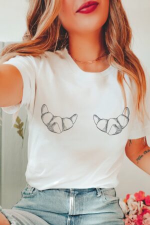 Croissant Connoisseur A Scrumptious Tee for Baking Enthusiasts