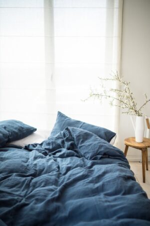 Luxurious Stonewashed Linen Duvet Cover Elevate Your Sleep with Natural Comfort