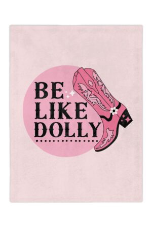 Cozy Up with Dolly The Ultimate Minky Blanket for True Fans