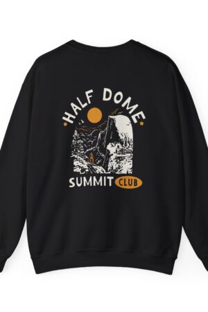 Summit Yosemite's Half Dome in Style Conquer the Iconic Peak with Our Exclusive Sweatshirt