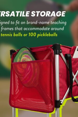 Ball Tote The Ultimate Replacement Bag for Tennis and Pickleball Pro Teaching Carts and Ball Hoppers