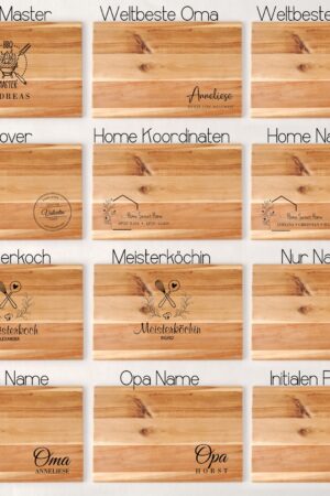 Personalized Cutting Board The Perfect Housewarming Gift with Custom Coordinates