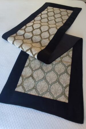 Exquisite Handmade Bed Runner Adorn Your Bedroom with Modern Beige Elegance