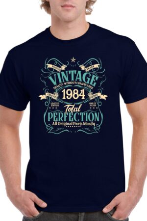 40 Years of Perfection Limited Edition T-Shirt for Men Born in 1984