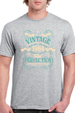 40 Years of Perfection Limited Edition T-Shirt for Men Born in 1984