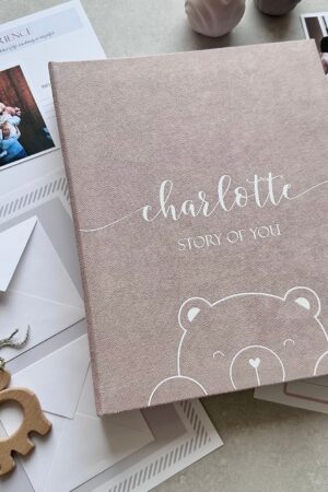 Capture Baby's Precious Moments Personalized Milestone Book for Modern Memories